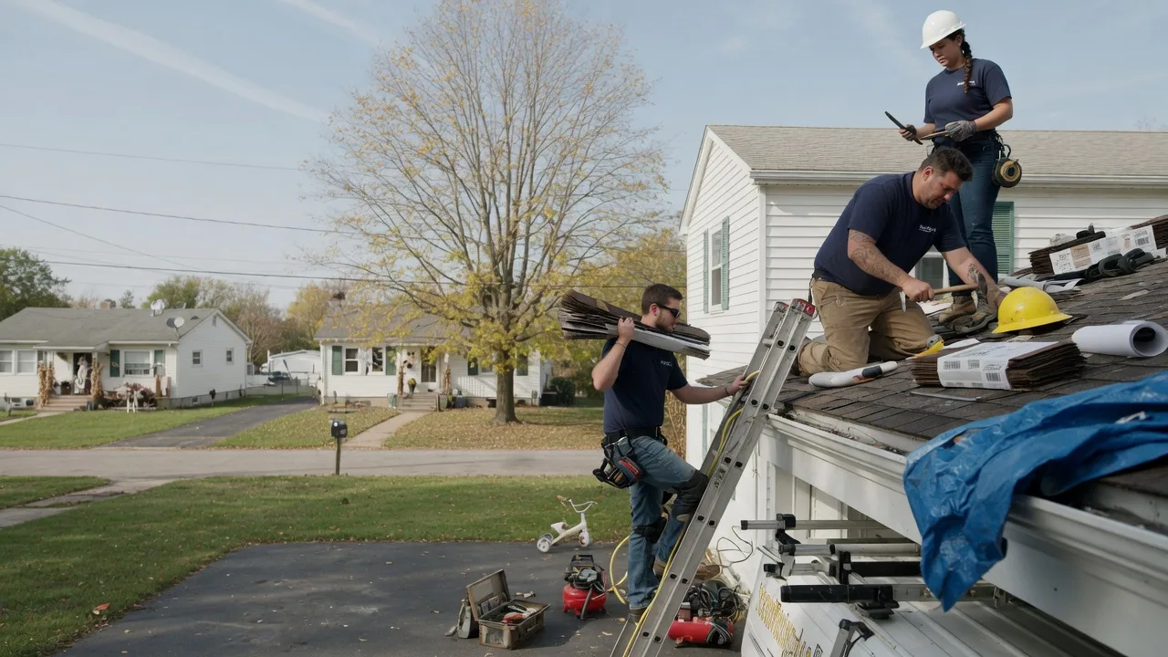 Local Roofing Contractors in Peoria, IL near me